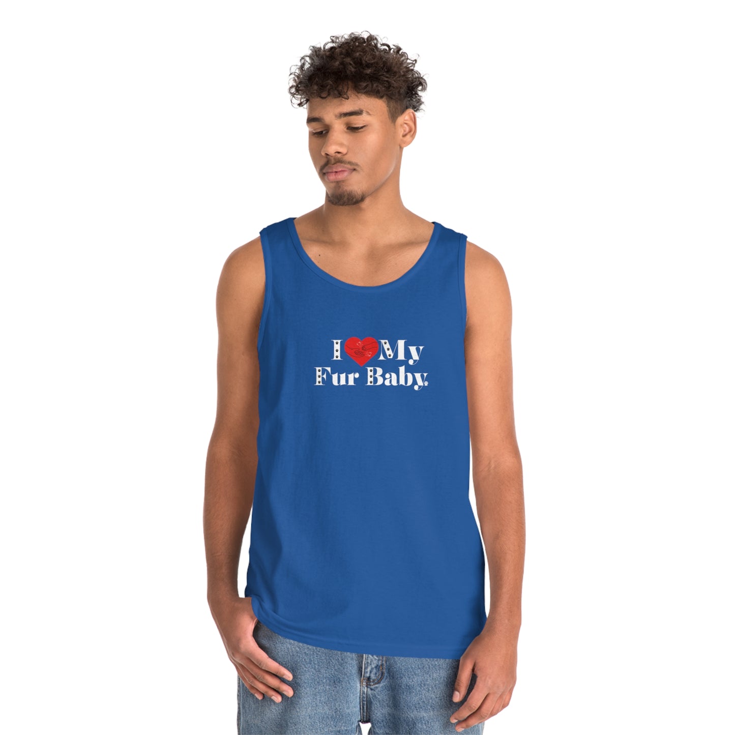 Men's (I Love My Fur Baby) Tank Top