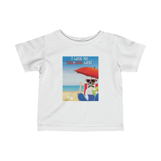 Toddler/Baby (I Love My Dog-Gone Life) Jersey Tee