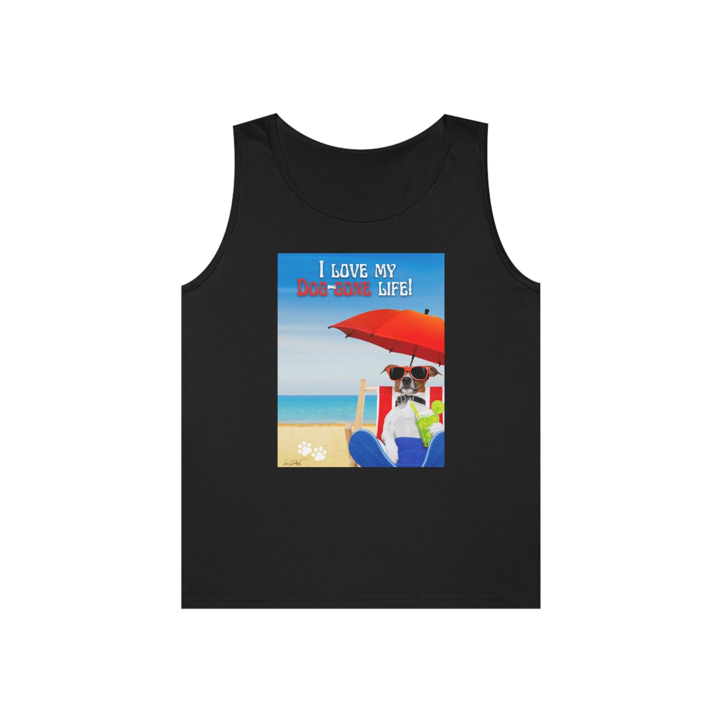 Men's (I Love My Dog-Gone Life) Tank Top