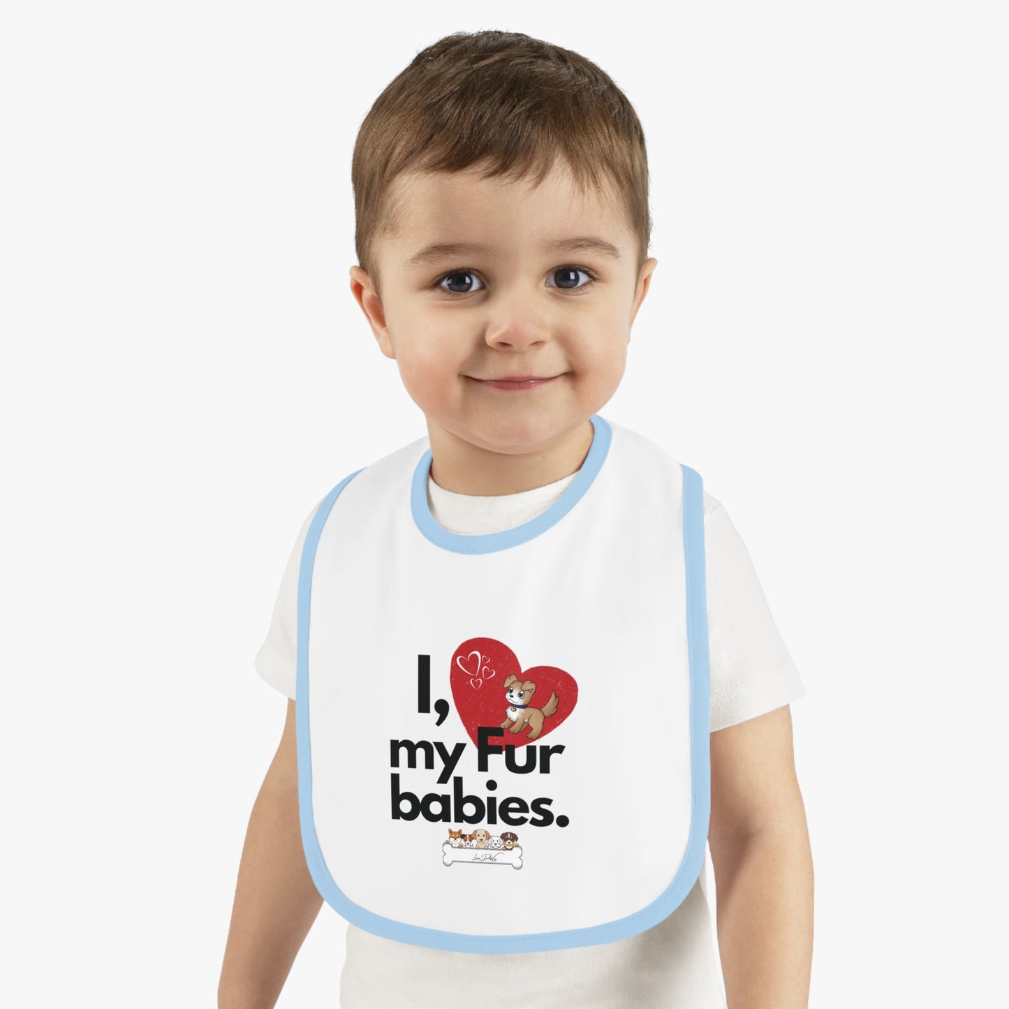 Baby (I Love My Fur Baby) Jersey Bib