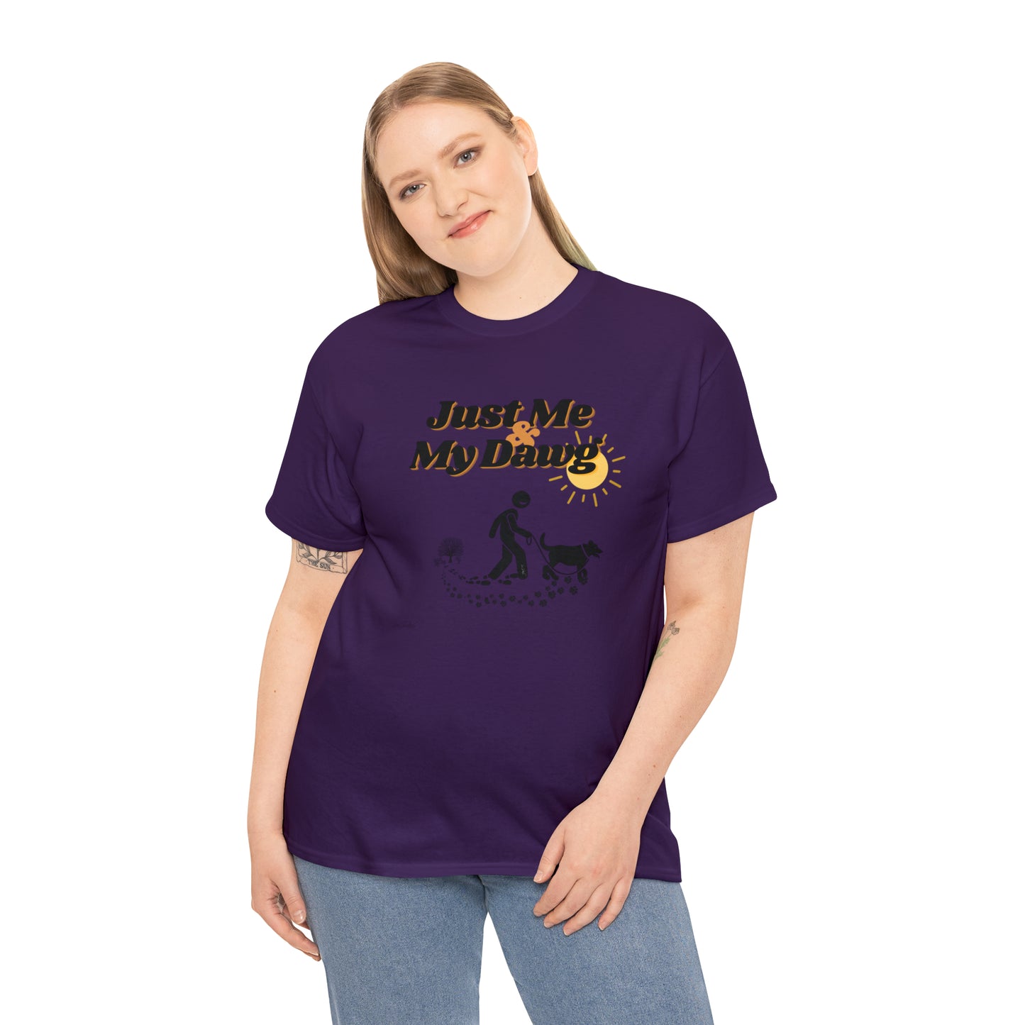 Women's (Just Me & My Dawg) Cotton Tee