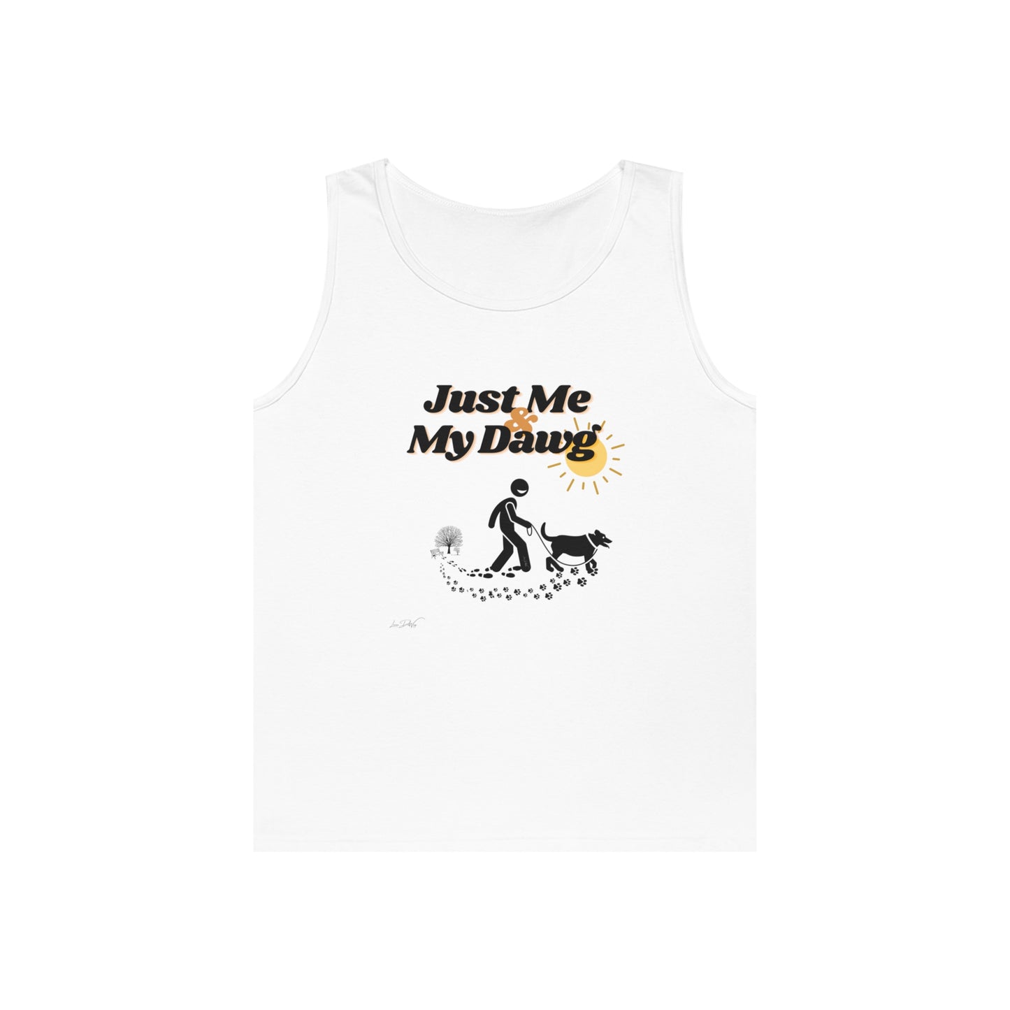 Men's (Just Me & My Dawg) Tank Top