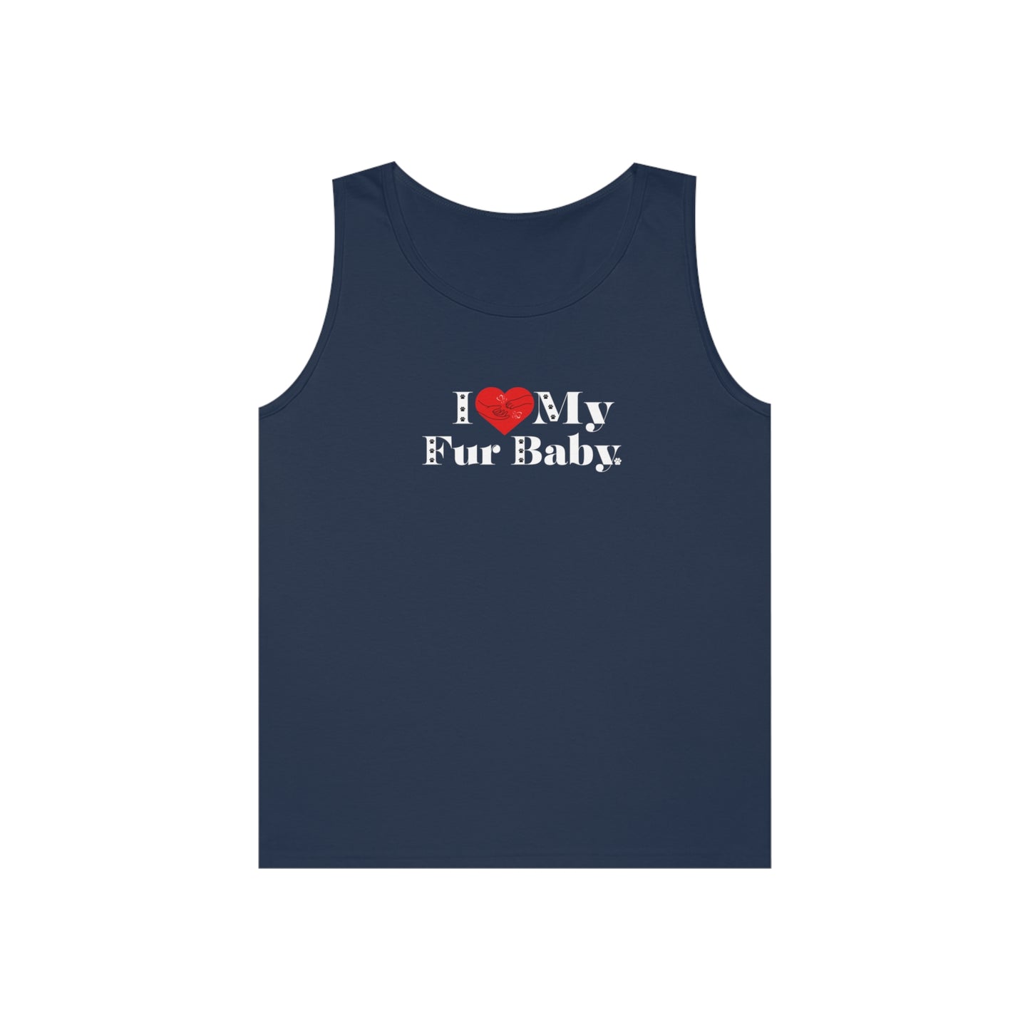 Men's (I Love My Fur Baby) Tank Top