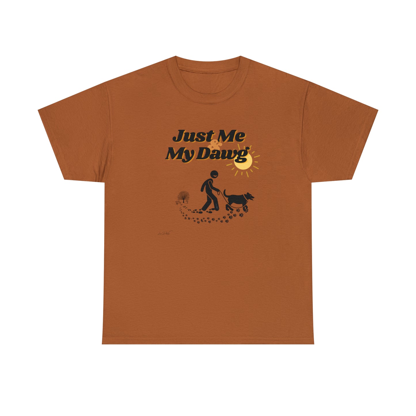Women's (Just Me & My Dawg) Cotton Tee
