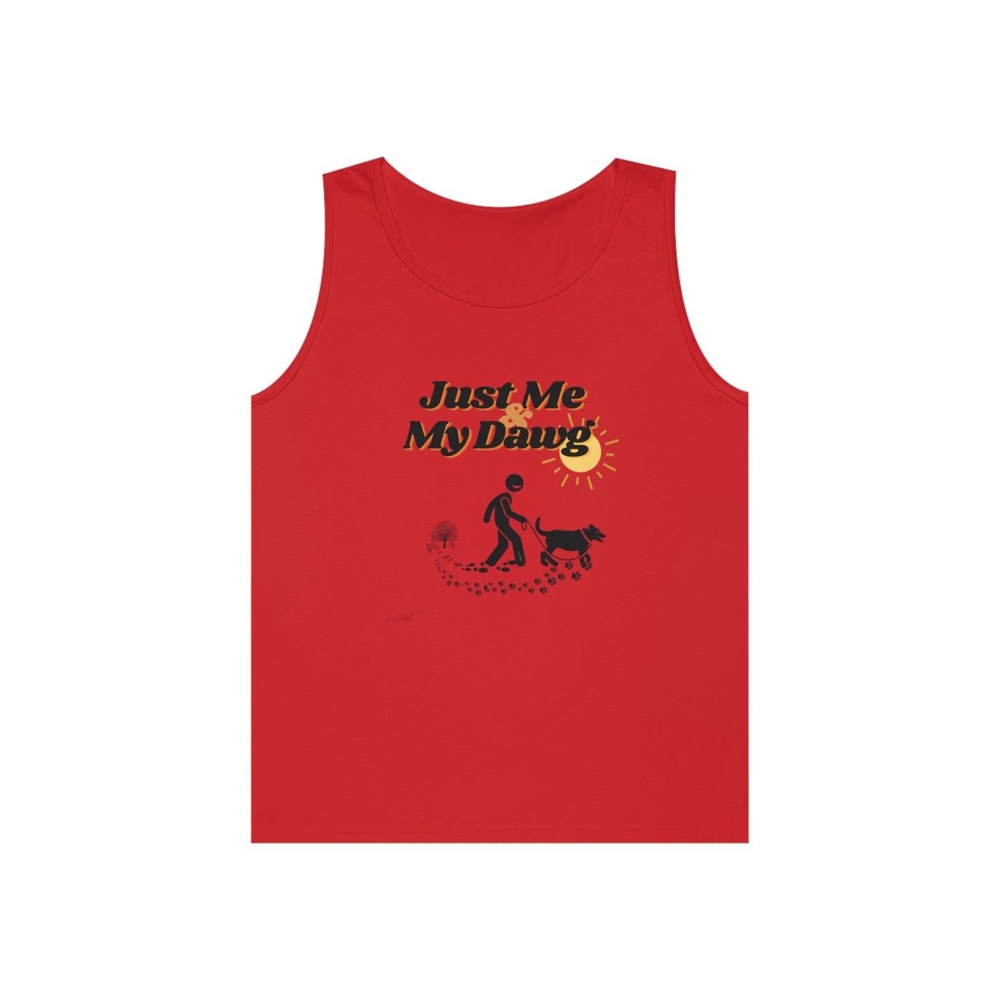 Men's (Just Me & My Dawg) Tank Top