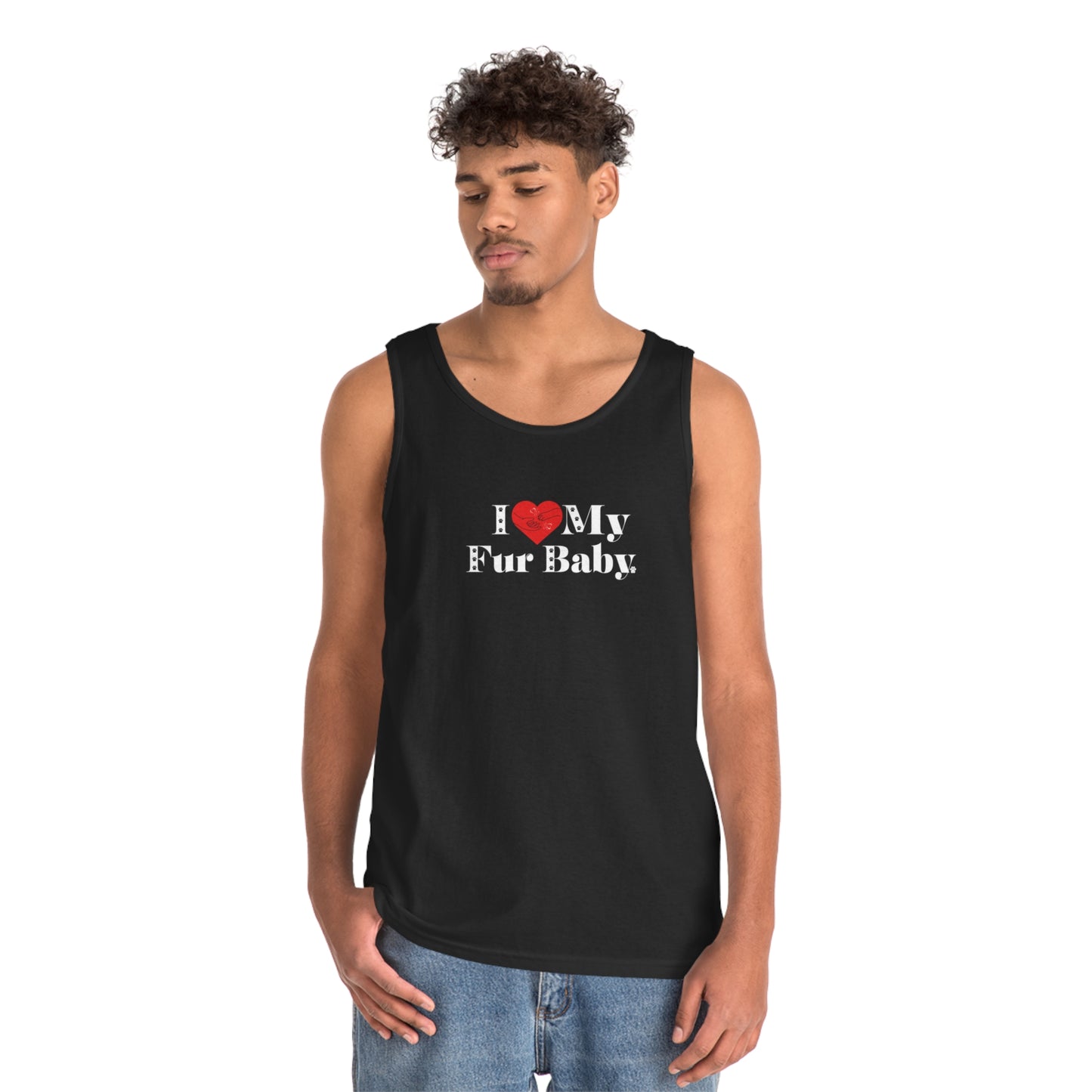 Men's (I Love My Fur Baby) Tank Top