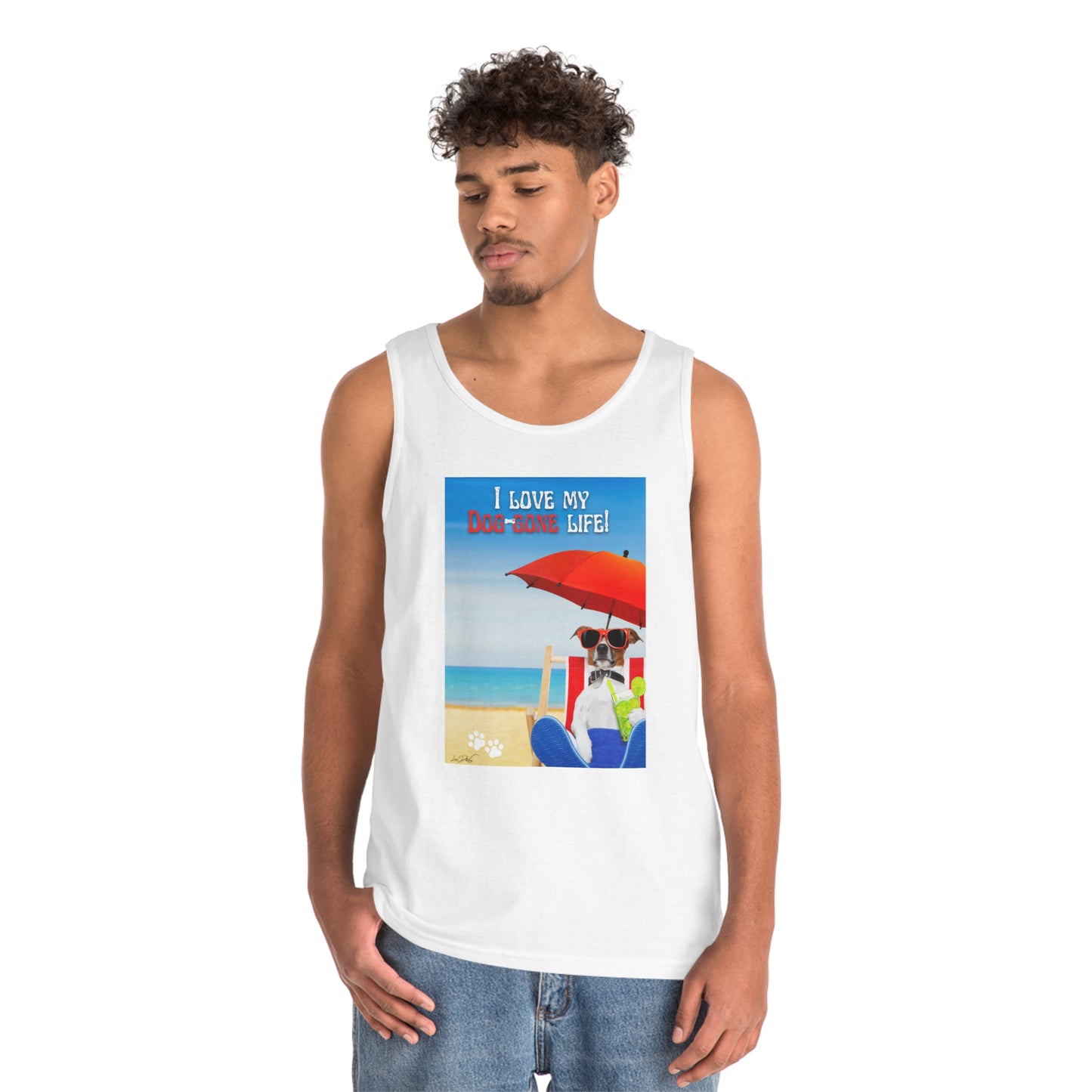 Men's (I Love My Dog-Gone Life) Tank Top