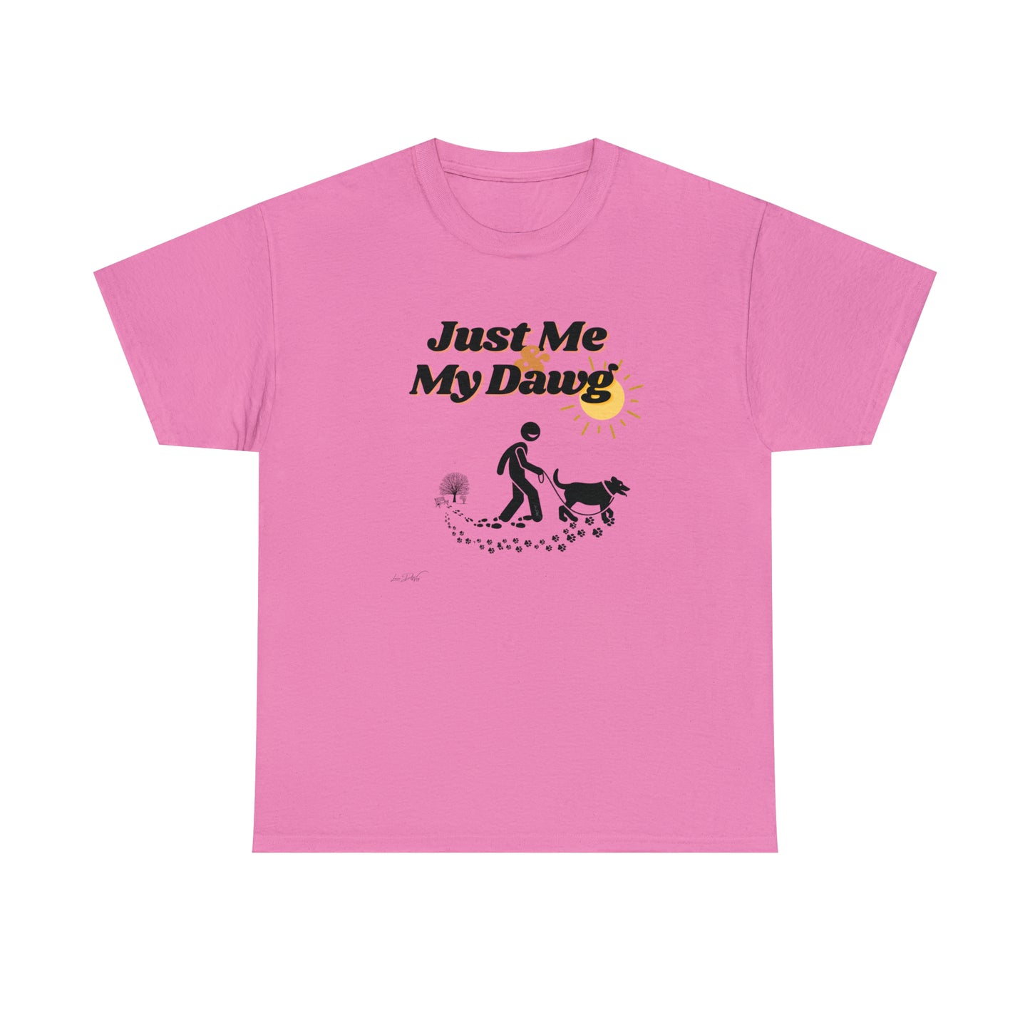 Women's (Just Me & My Dawg) Cotton Tee