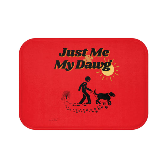 Bath Mat (Just Me & My Dawg)