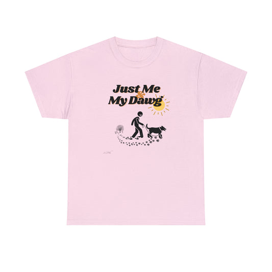 Women's (Just Me & My Dawg) Cotton Tee
