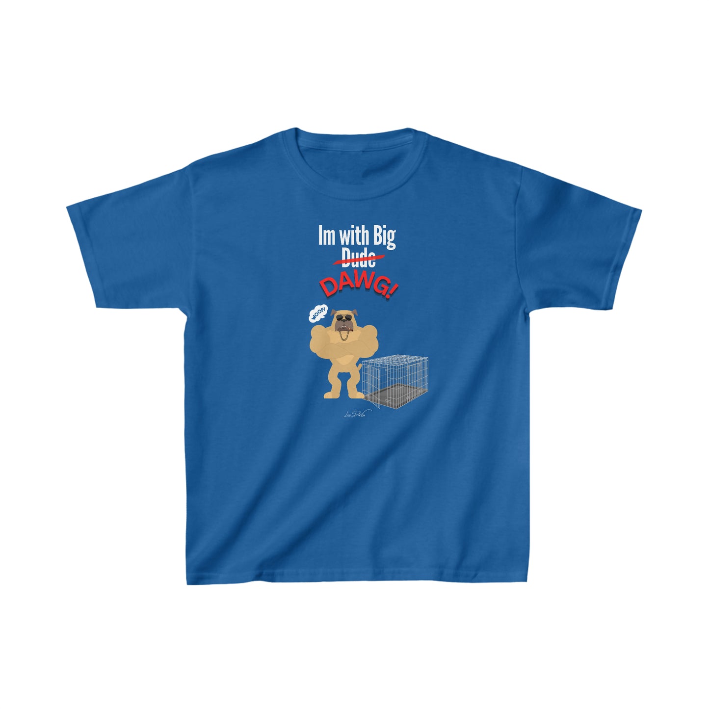 Youth (Im With Big Dog) Cotton™ Tee