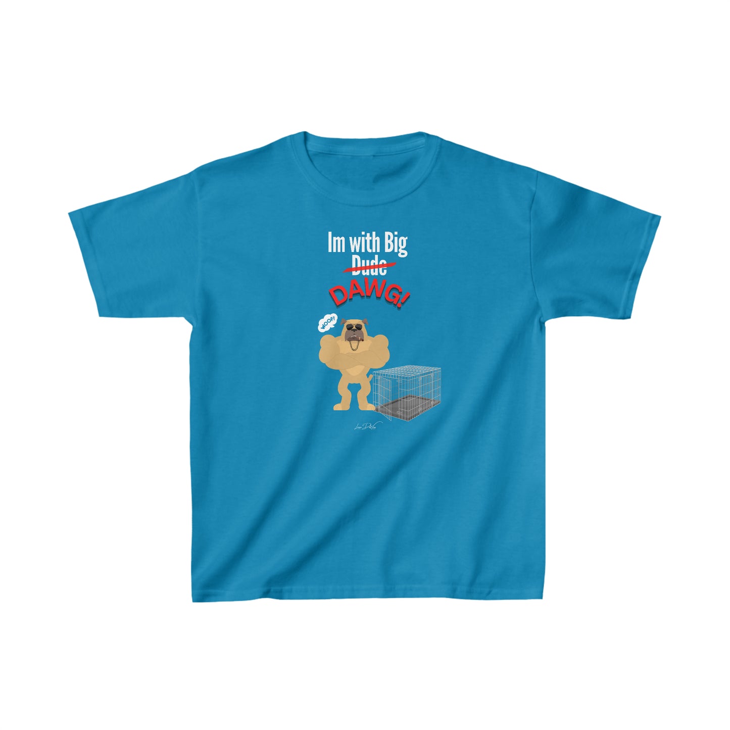 Youth (Im With Big Dog) Cotton™ Tee