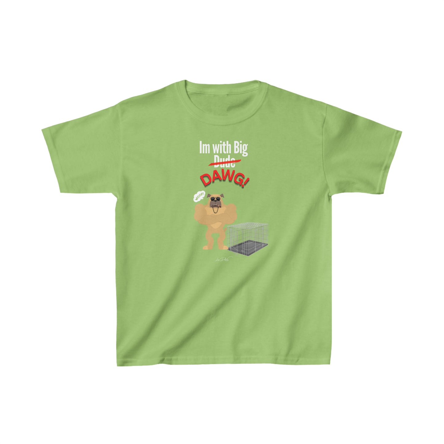 Youth (Im With Big Dog) Cotton™ Tee