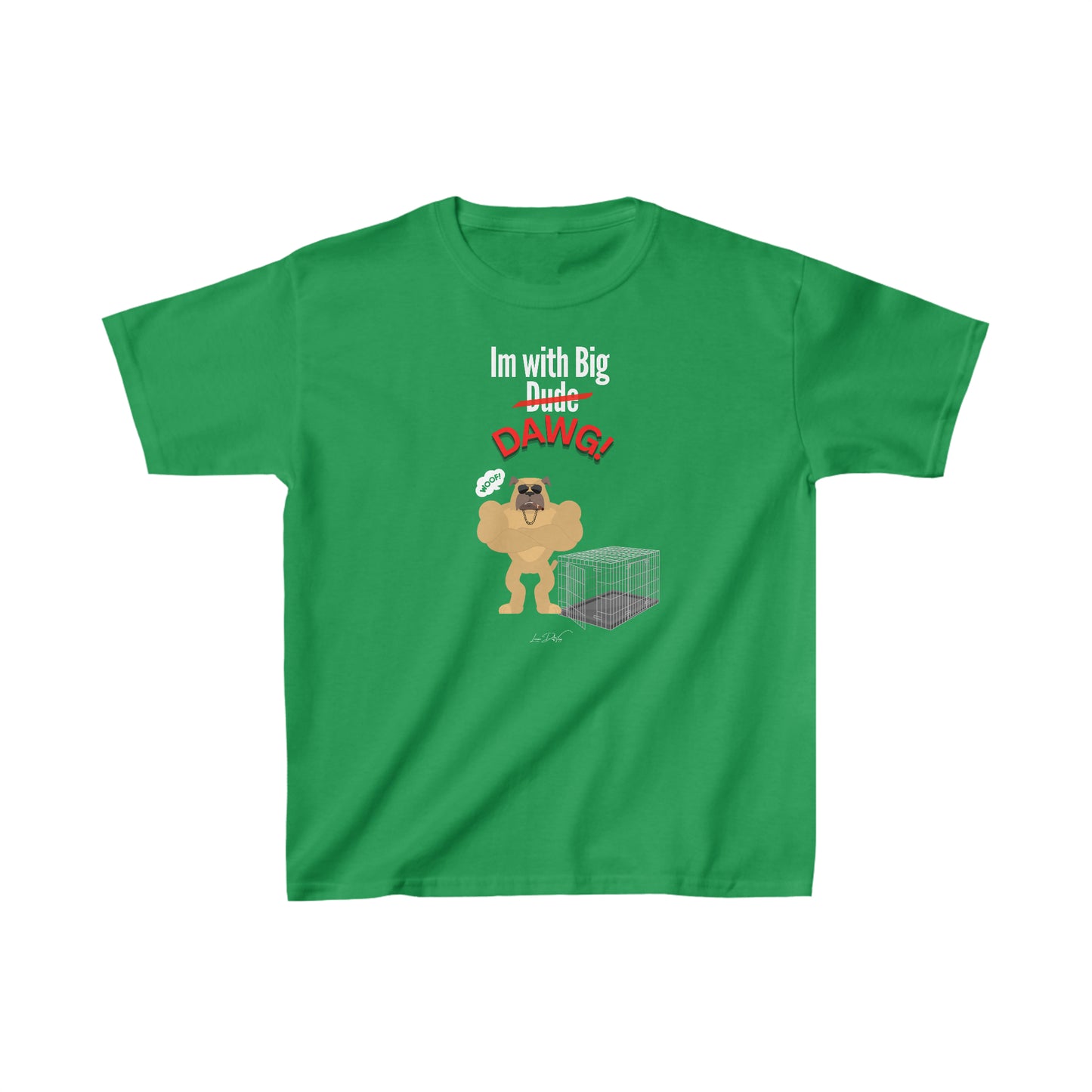 Youth (Im With Big Dog) Cotton™ Tee