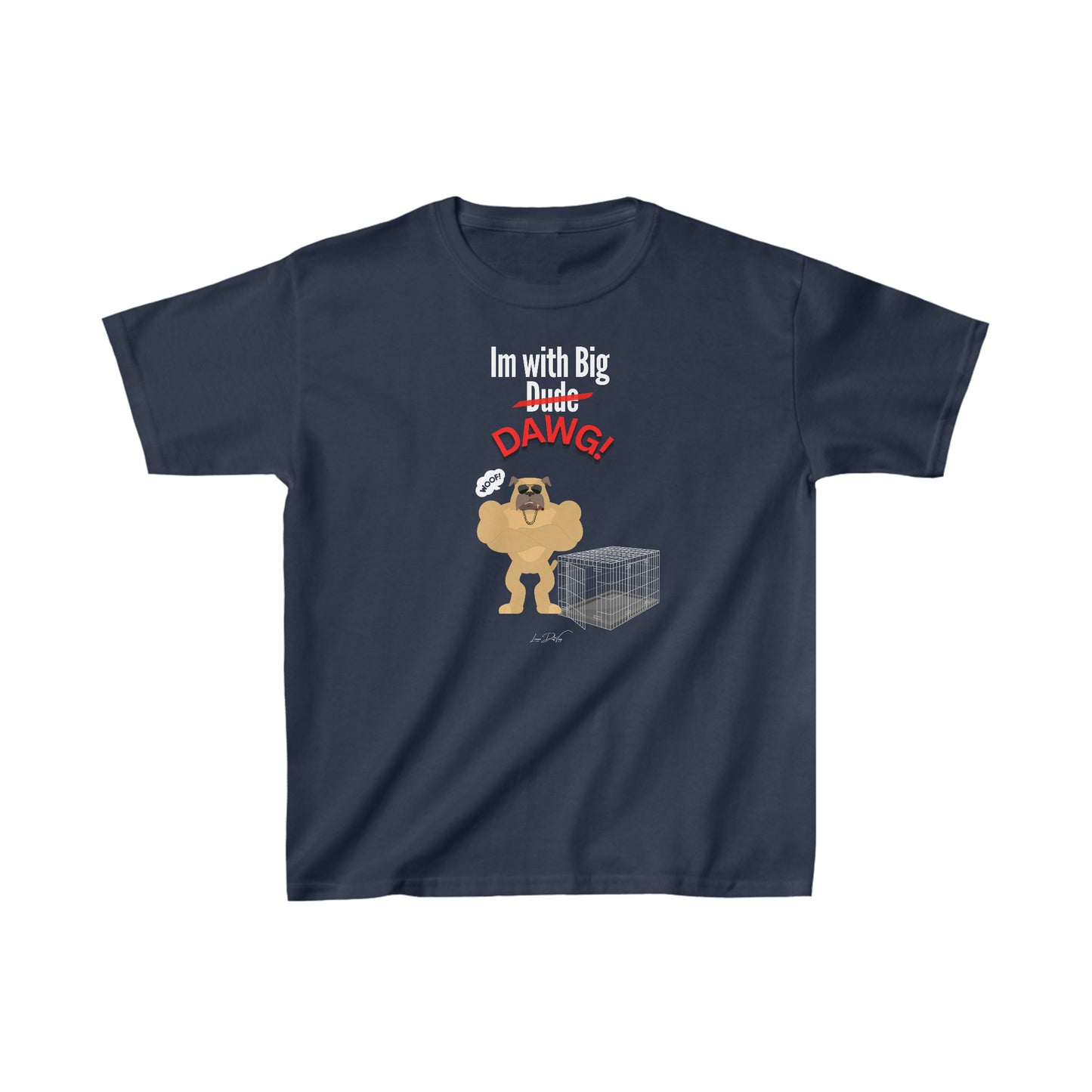 Youth (Im With Big Dog) Cotton™ Tee