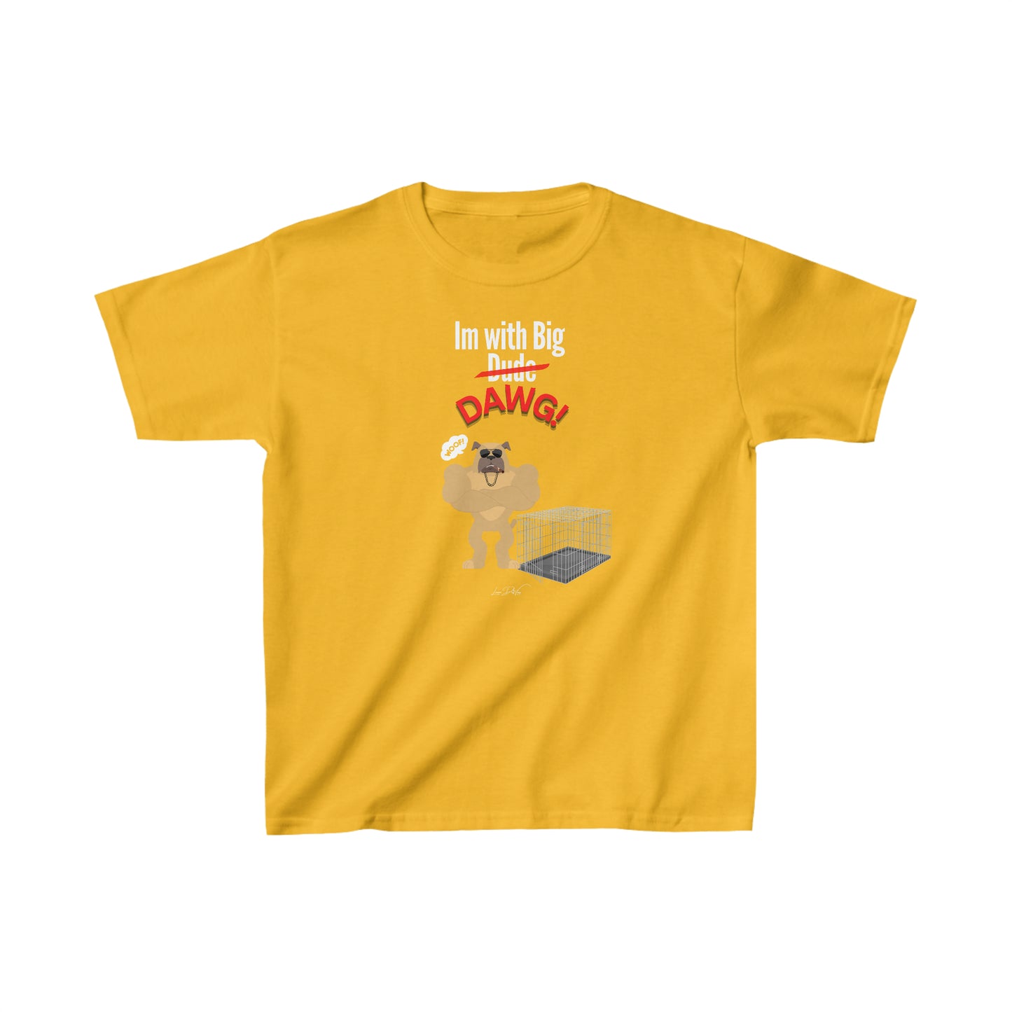 Youth (Im With Big Dog) Cotton™ Tee