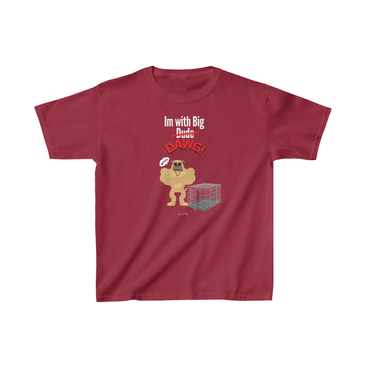 Youth (Im With Big Dog) Cotton™ Tee