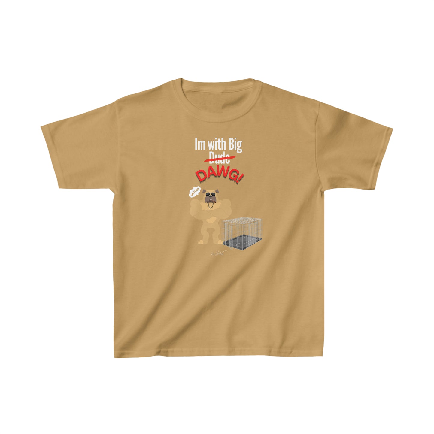 Youth (Im With Big Dog) Cotton™ Tee