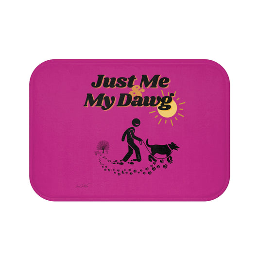 Bath Mat (Just Me & My Dawg)