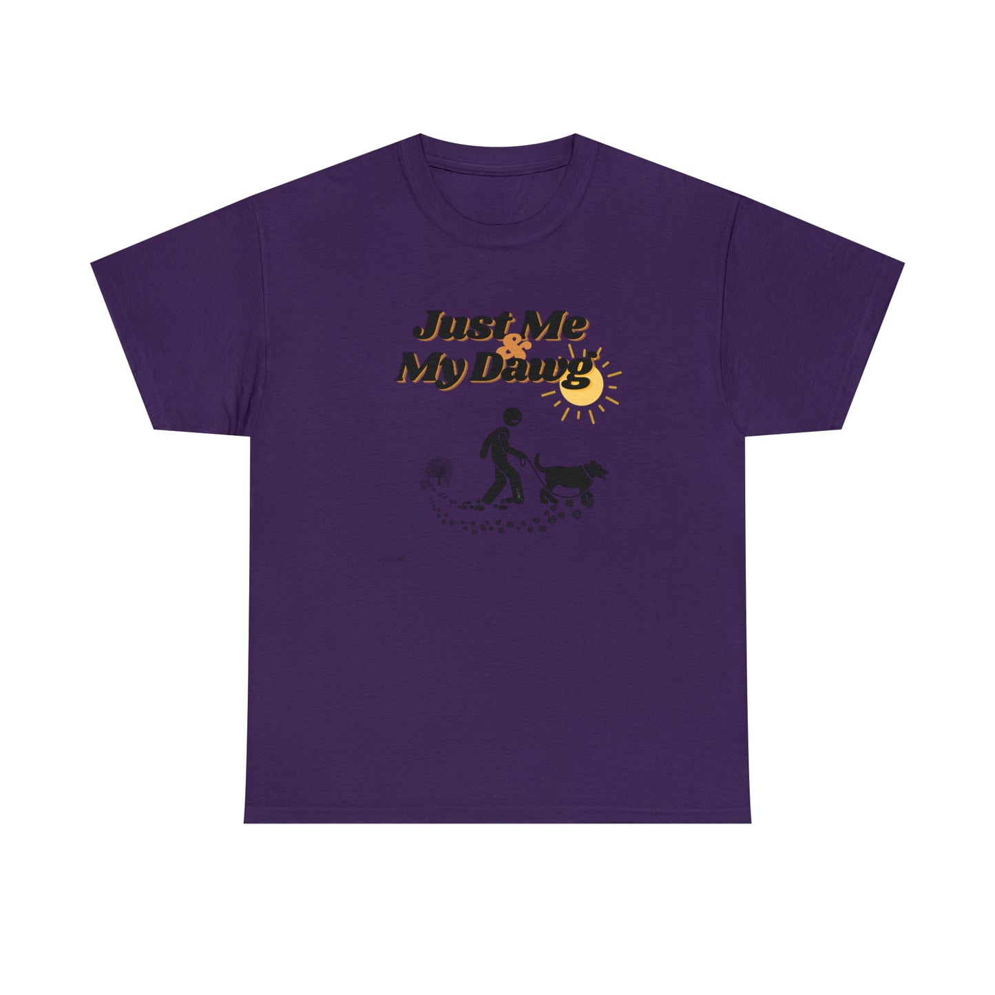 Women's (Just Me & My Dawg) Cotton Tee