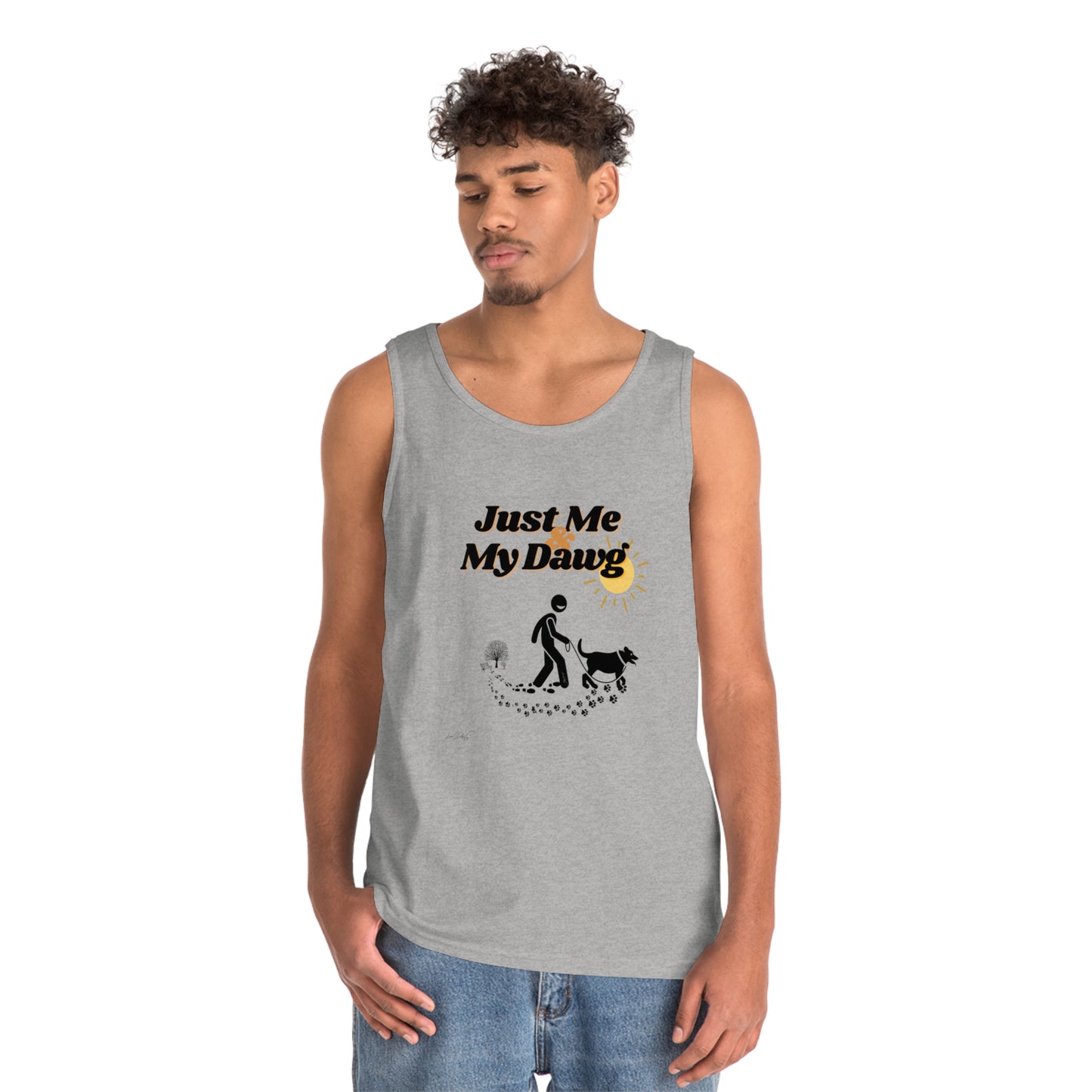 Men's (Just Me & My Dawg) Tank Top