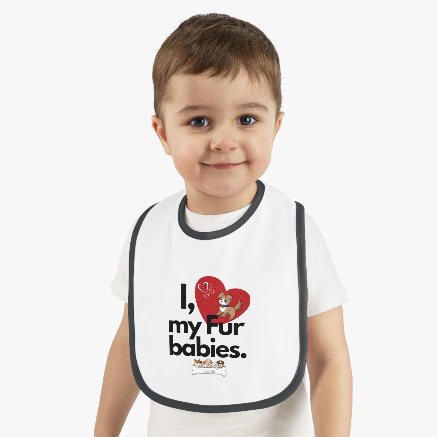 Baby (I Love My Fur Baby) Jersey Bib