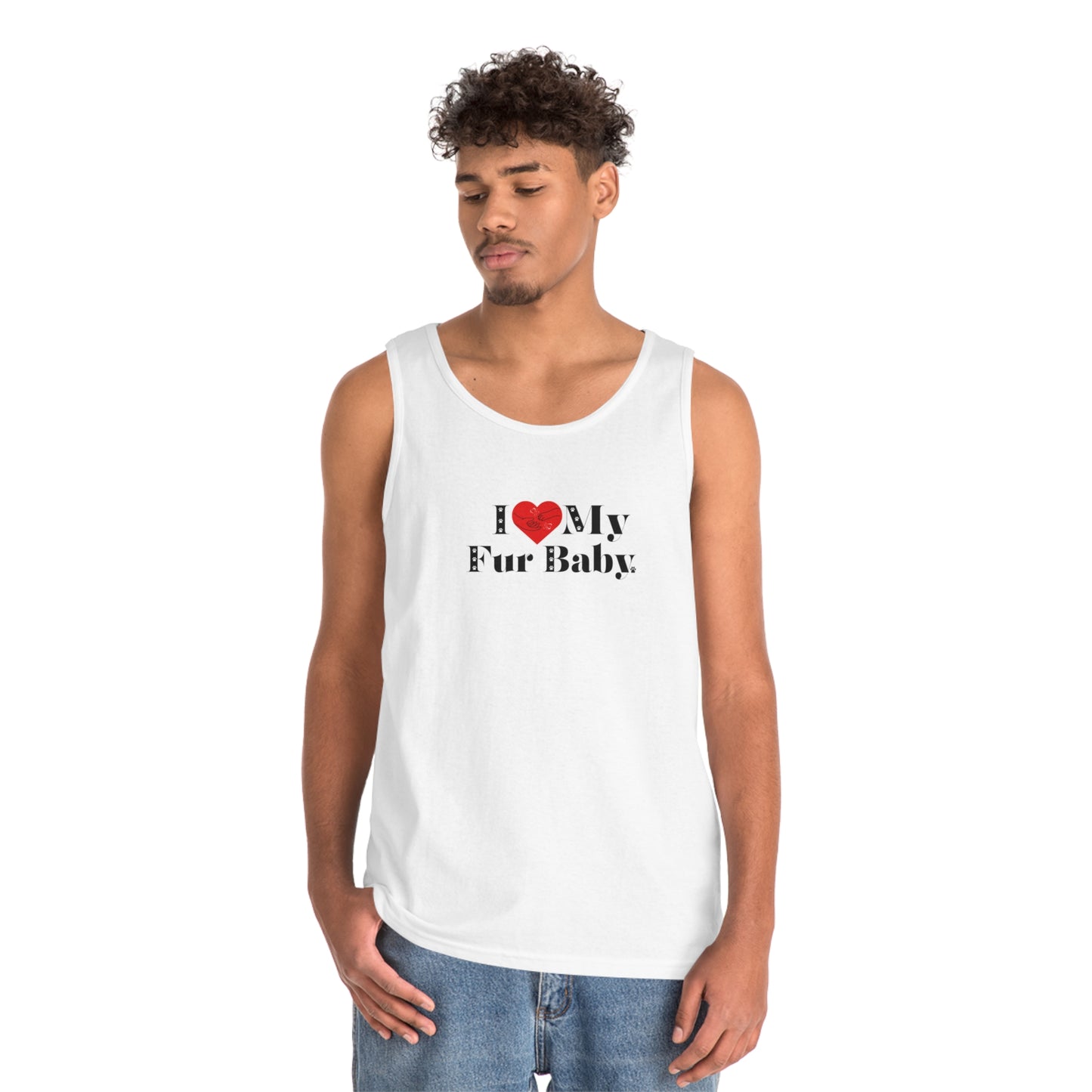 Men's (I Love My Fur Baby) Tank Top