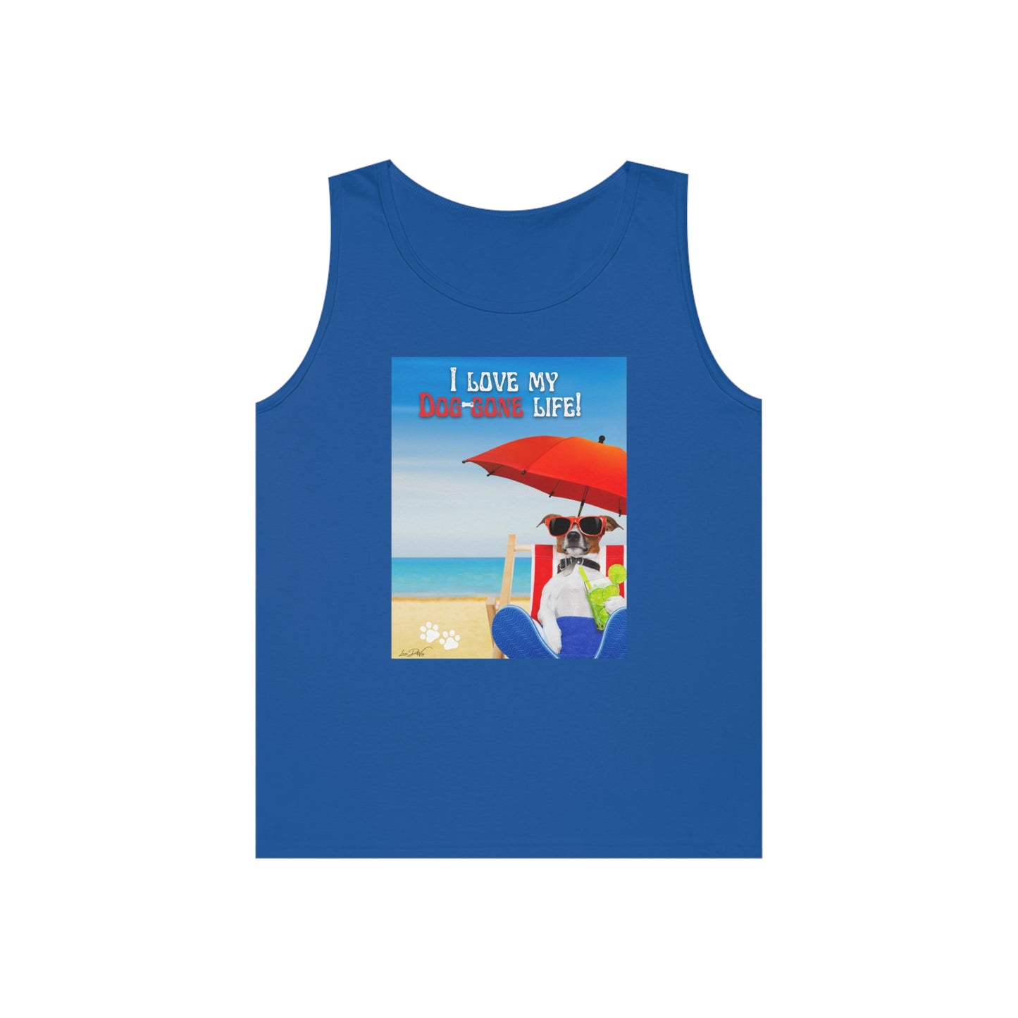 Men's (I Love My Dog-Gone Life) Tank Top