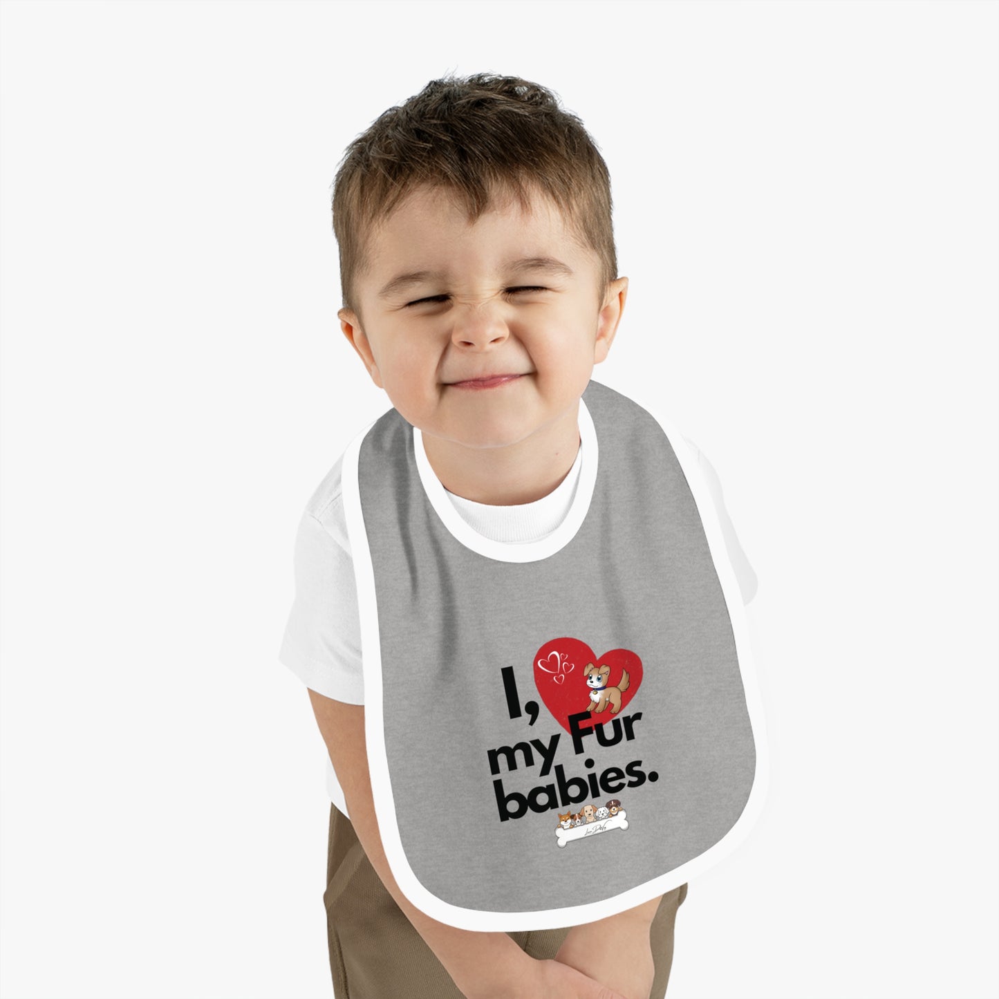 Baby (I Love My Fur Baby) Jersey Bib