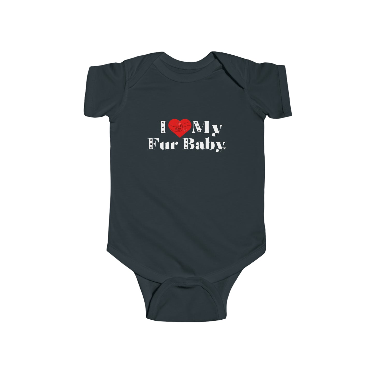 Infant (I Love My Fur Baby) Jersey Bodysuit