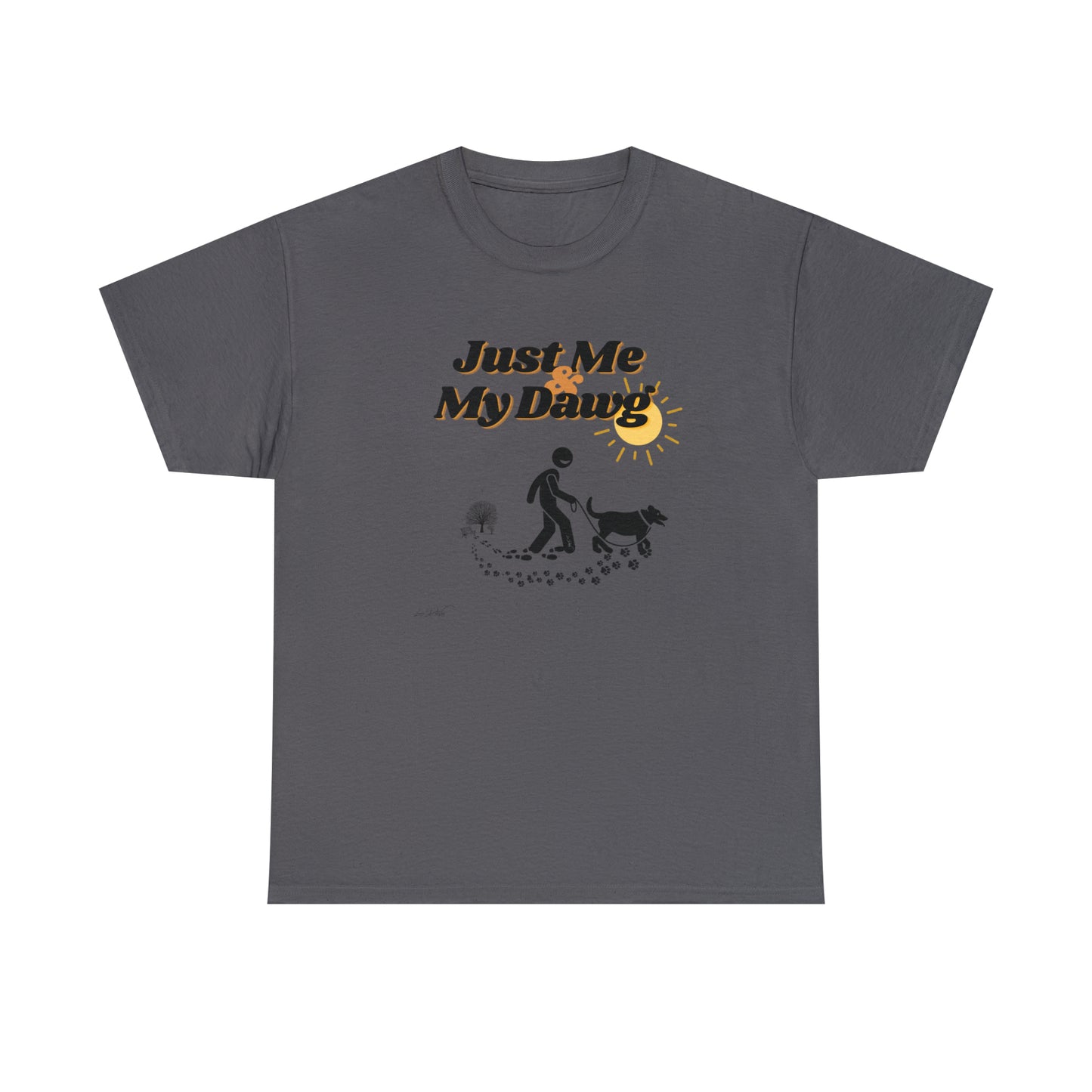 Women's (Just Me & My Dawg) Cotton Tee