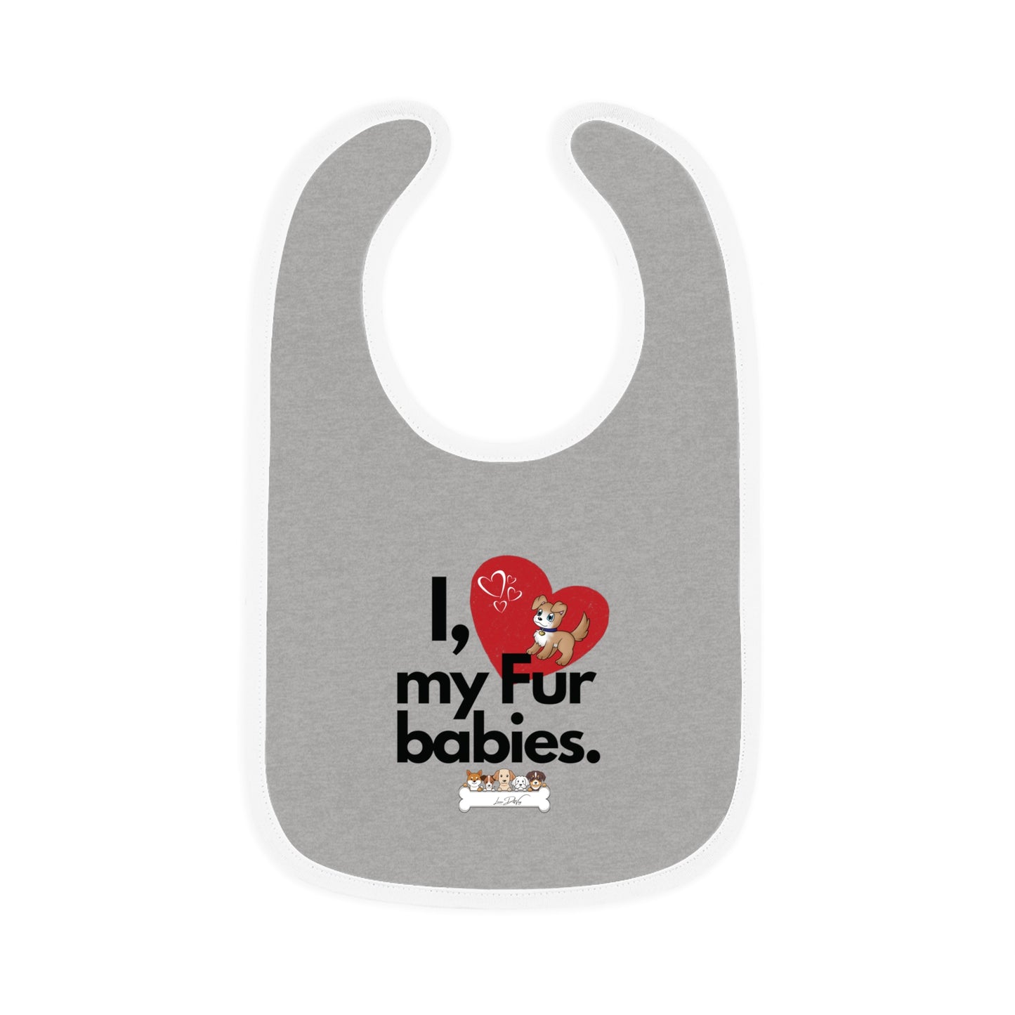 Baby (I Love My Fur Baby) Jersey Bib