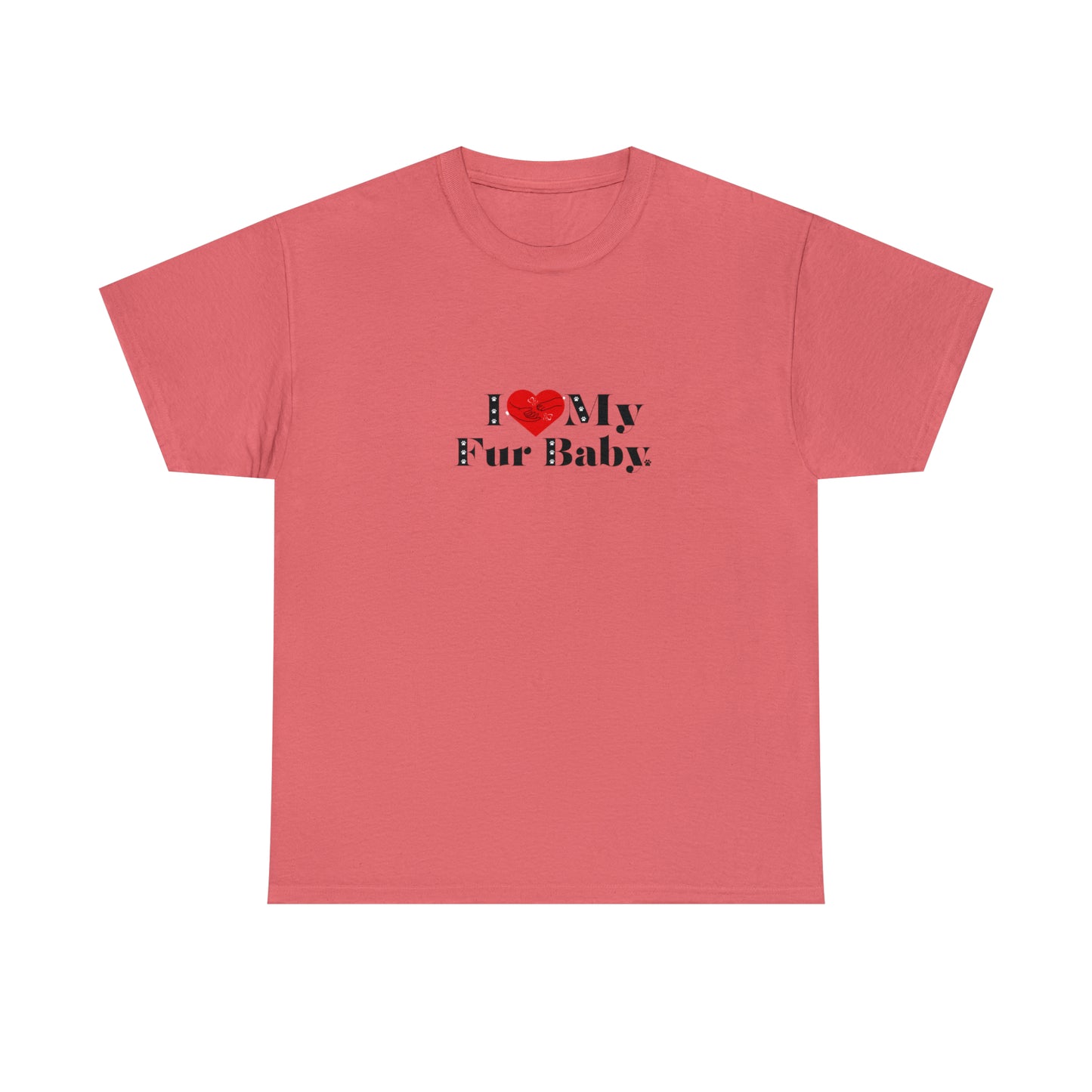 Men's (I Love My Fur Baby) Cotton Tee