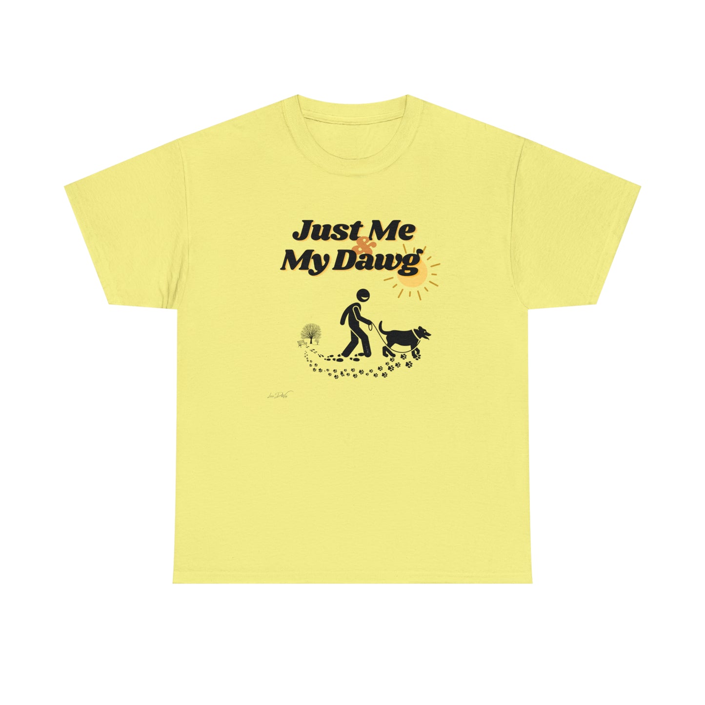 Women's (Just Me & My Dawg) Cotton Tee