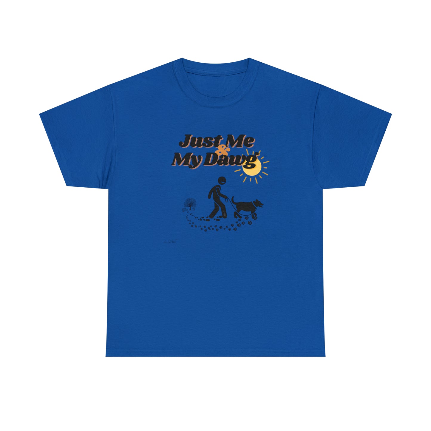 Women's (Just Me & My Dawg) Cotton Tee