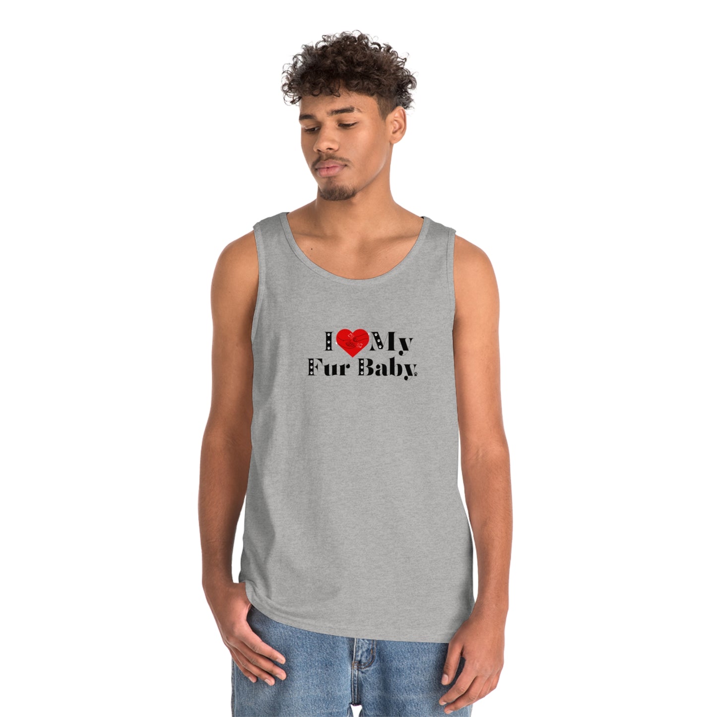 Men's (I Love My Fur Baby) Tank Top