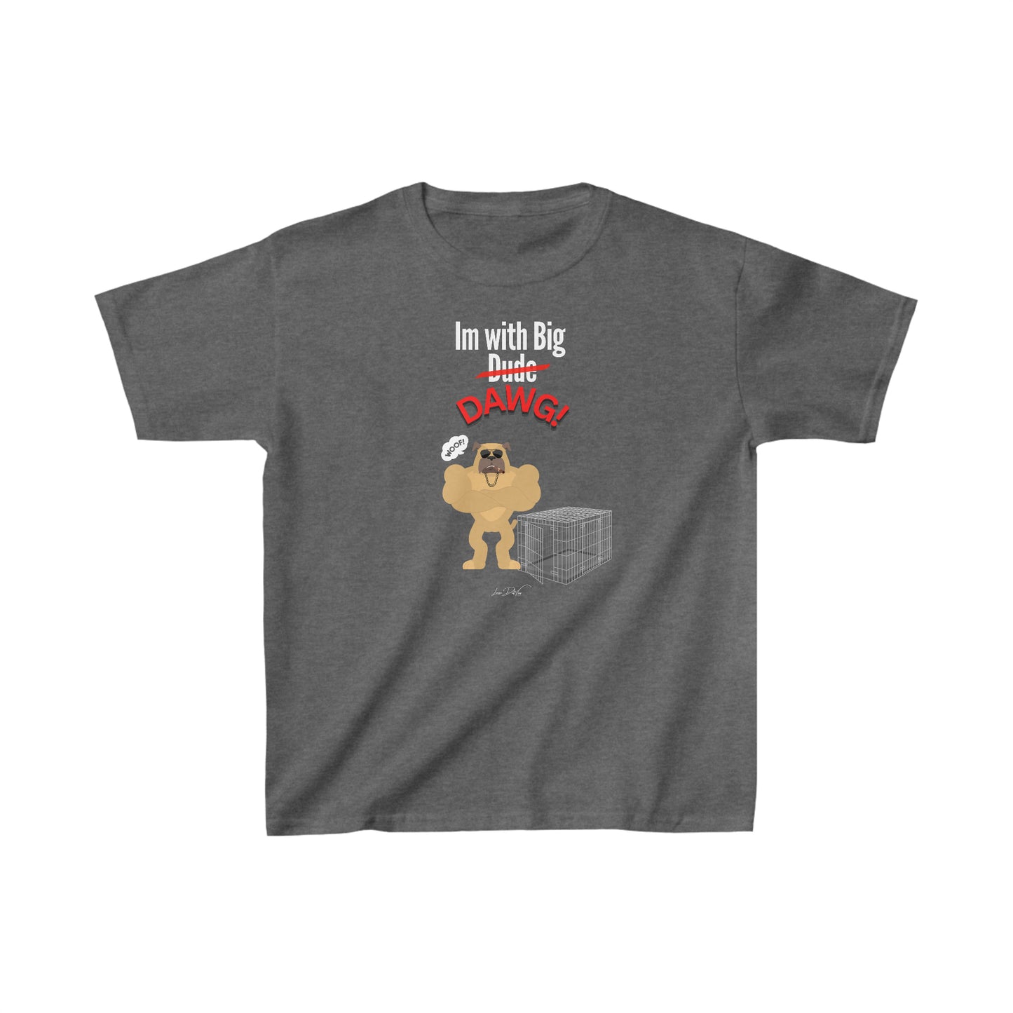 Youth (Im With Big Dog) Cotton™ Tee