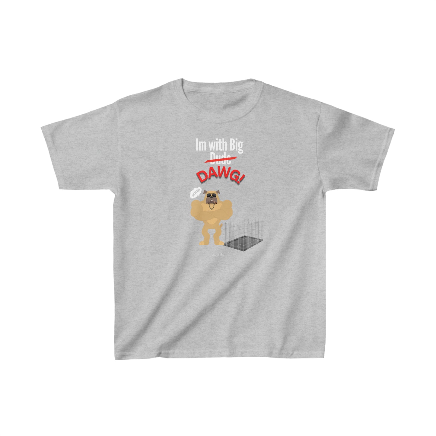 Youth (Im With Big Dog) Cotton™ Tee