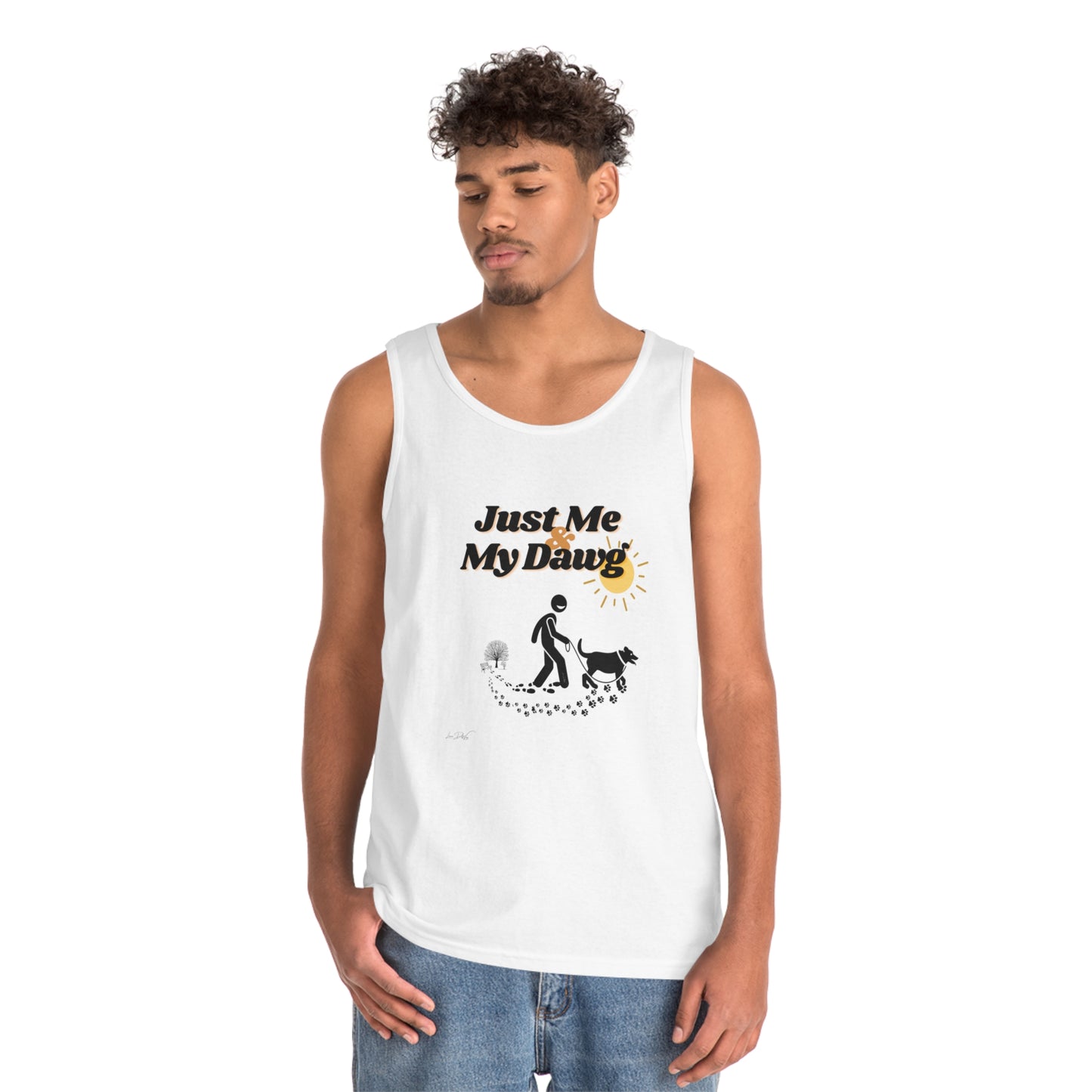 Men's (Just Me & My Dawg) Tank Top