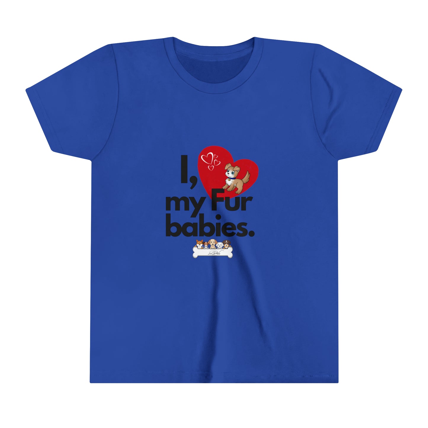 Youth (I Love My Fur Babies) Short Sleeve Tee