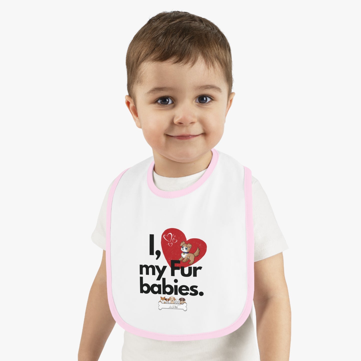 Baby (I Love My Fur Baby) Jersey Bib
