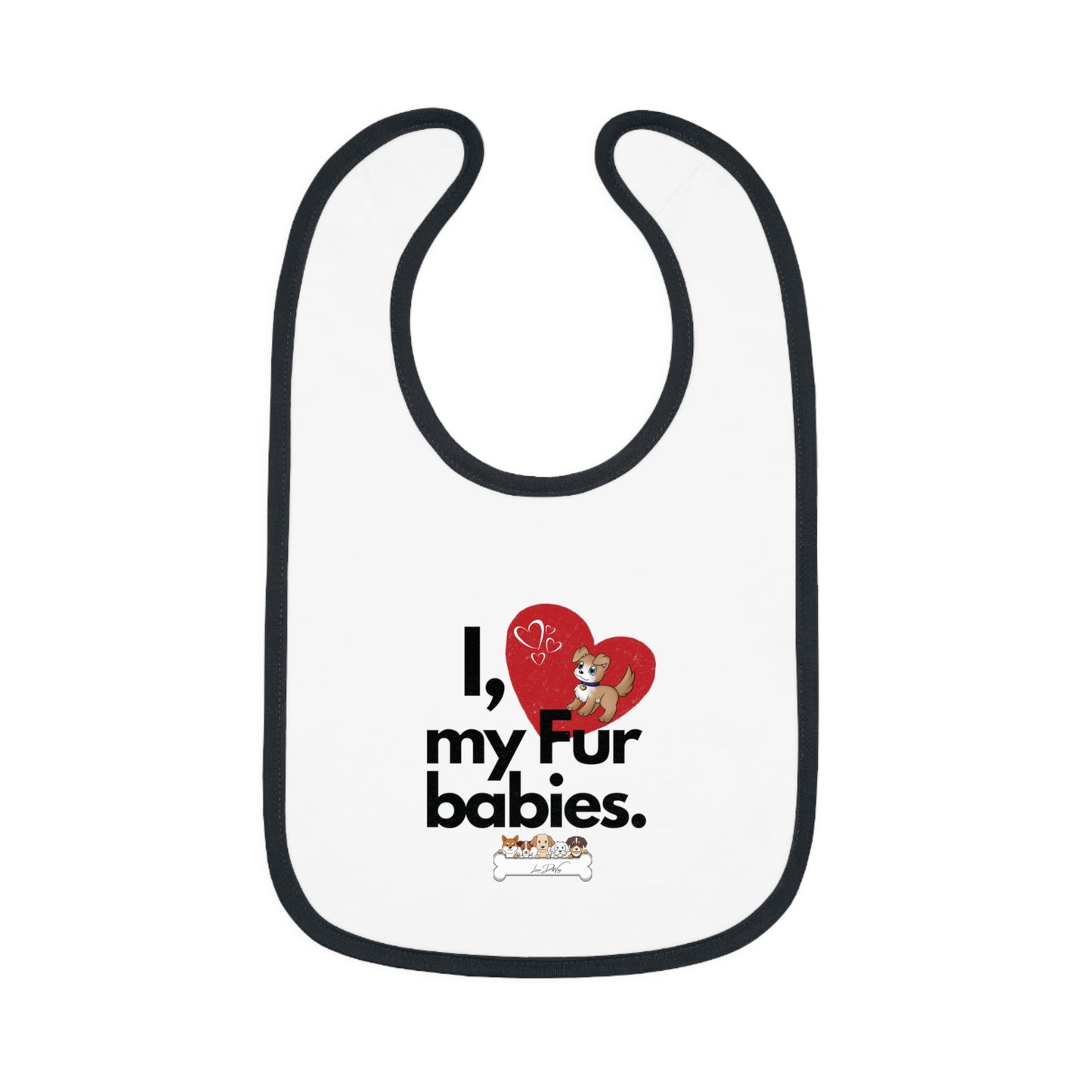 Baby (I Love My Fur Baby) Jersey Bib