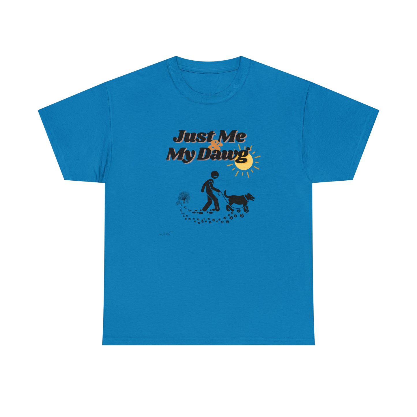 Women's (Just Me & My Dawg) Cotton Tee