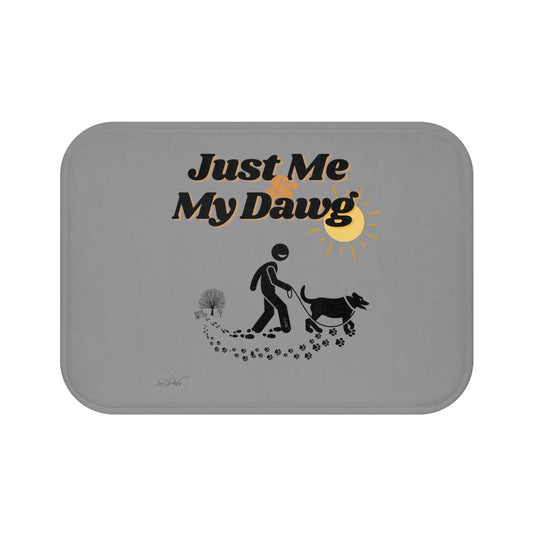 Bath Mat (Just Me & My Dawg)