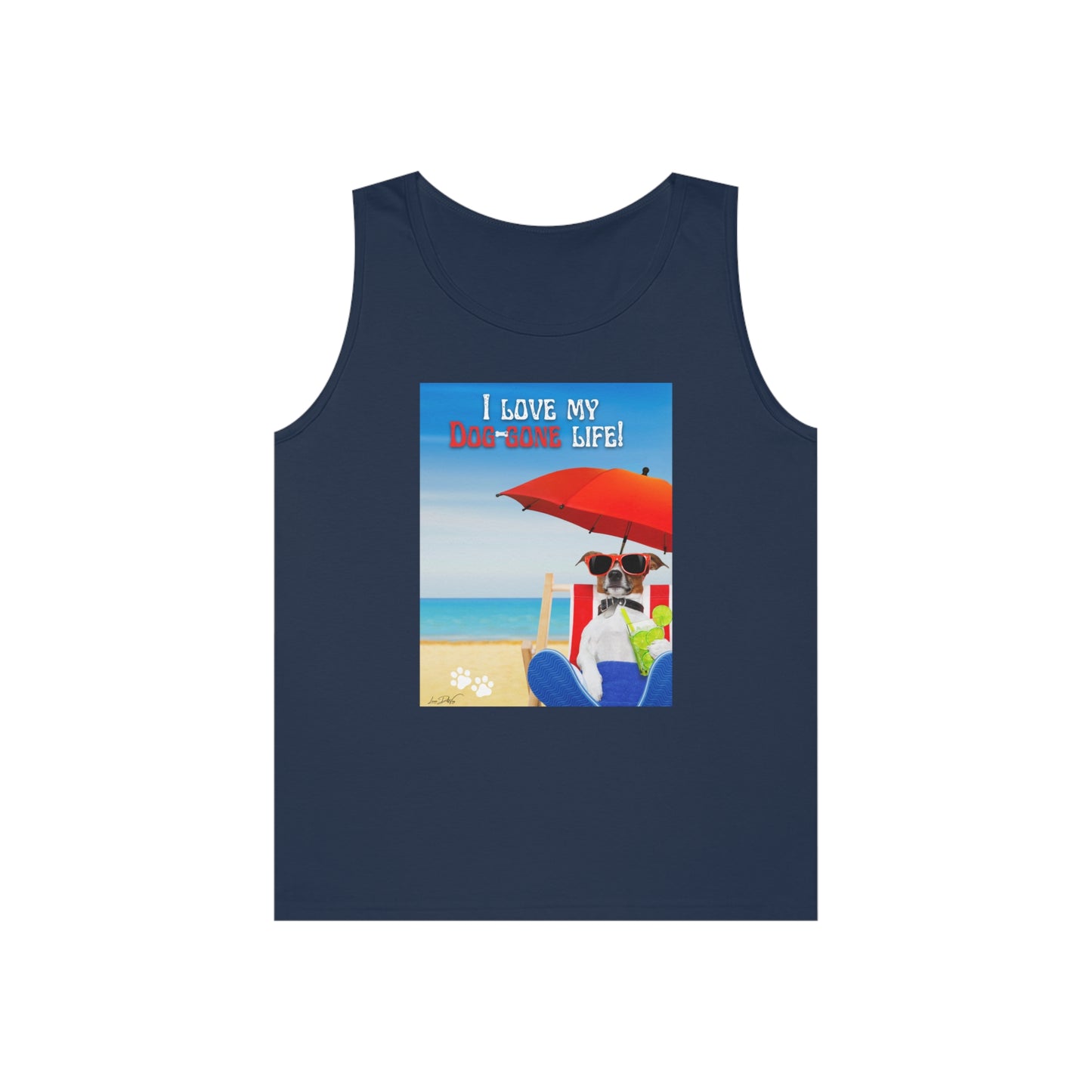 Men's (I Love My Dog-Gone Life) Tank Top
