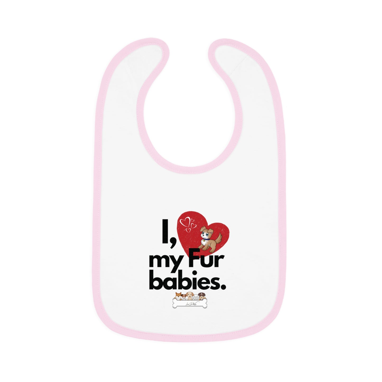 Baby (I Love My Fur Baby) Jersey Bib
