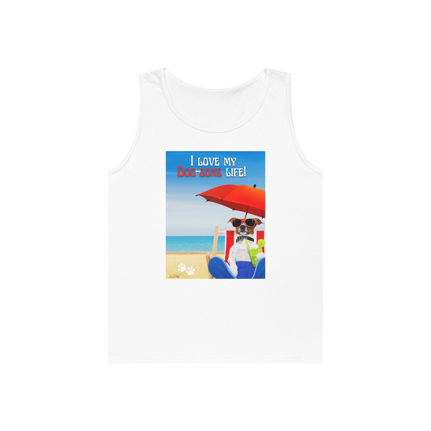 Men's (I Love My Dog-Gone Life) Tank Top
