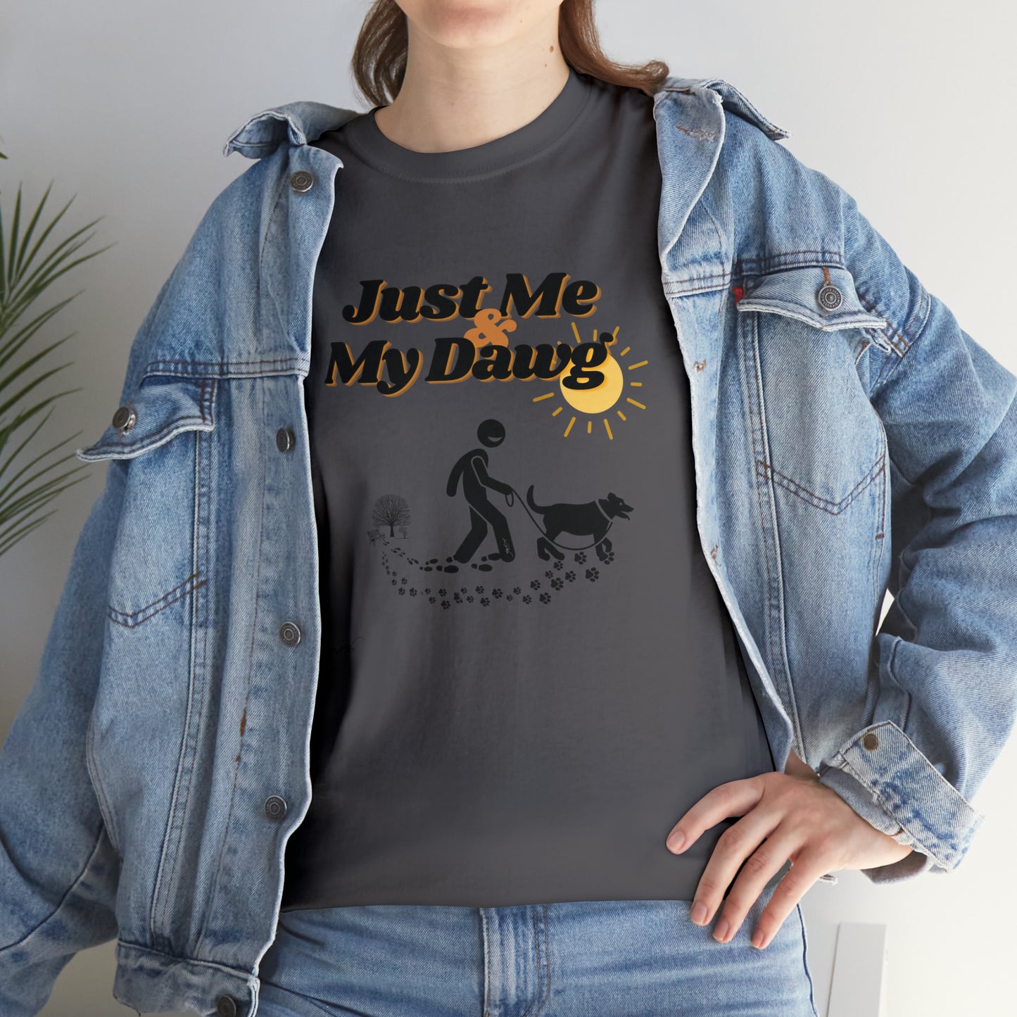 Women's (Just Me & My Dawg) Cotton Tee