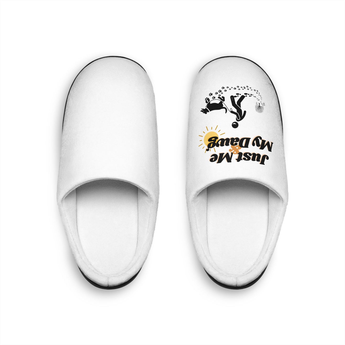 Indoor Slippers (Just Me & My Dawg)