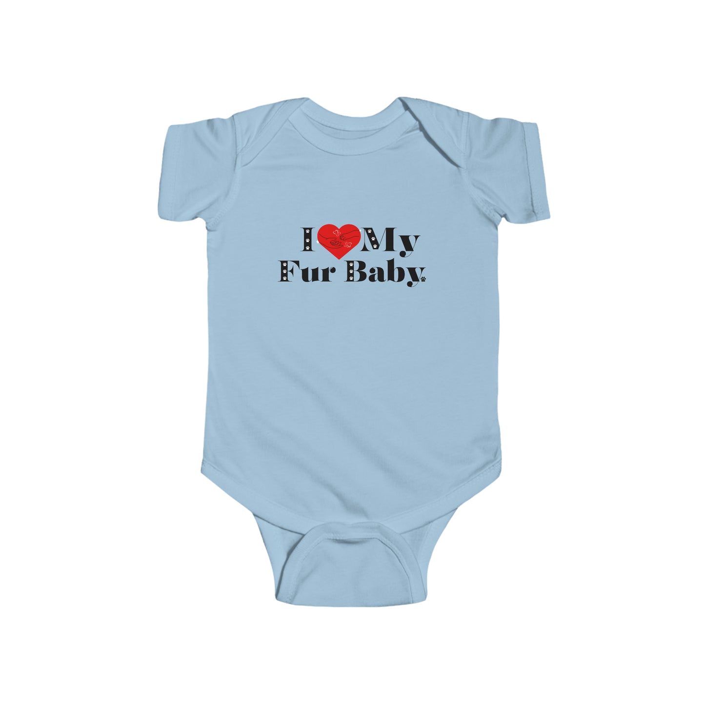 Infant (I Love My Fur Baby) Jersey Bodysuit